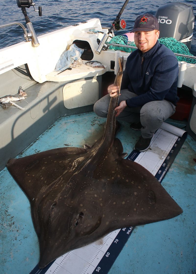 Derrick's first specimen skate